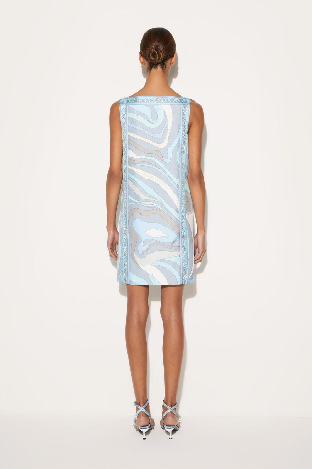 PUCCI Dresses | Women Marmo-Print Silk-Twill Dress