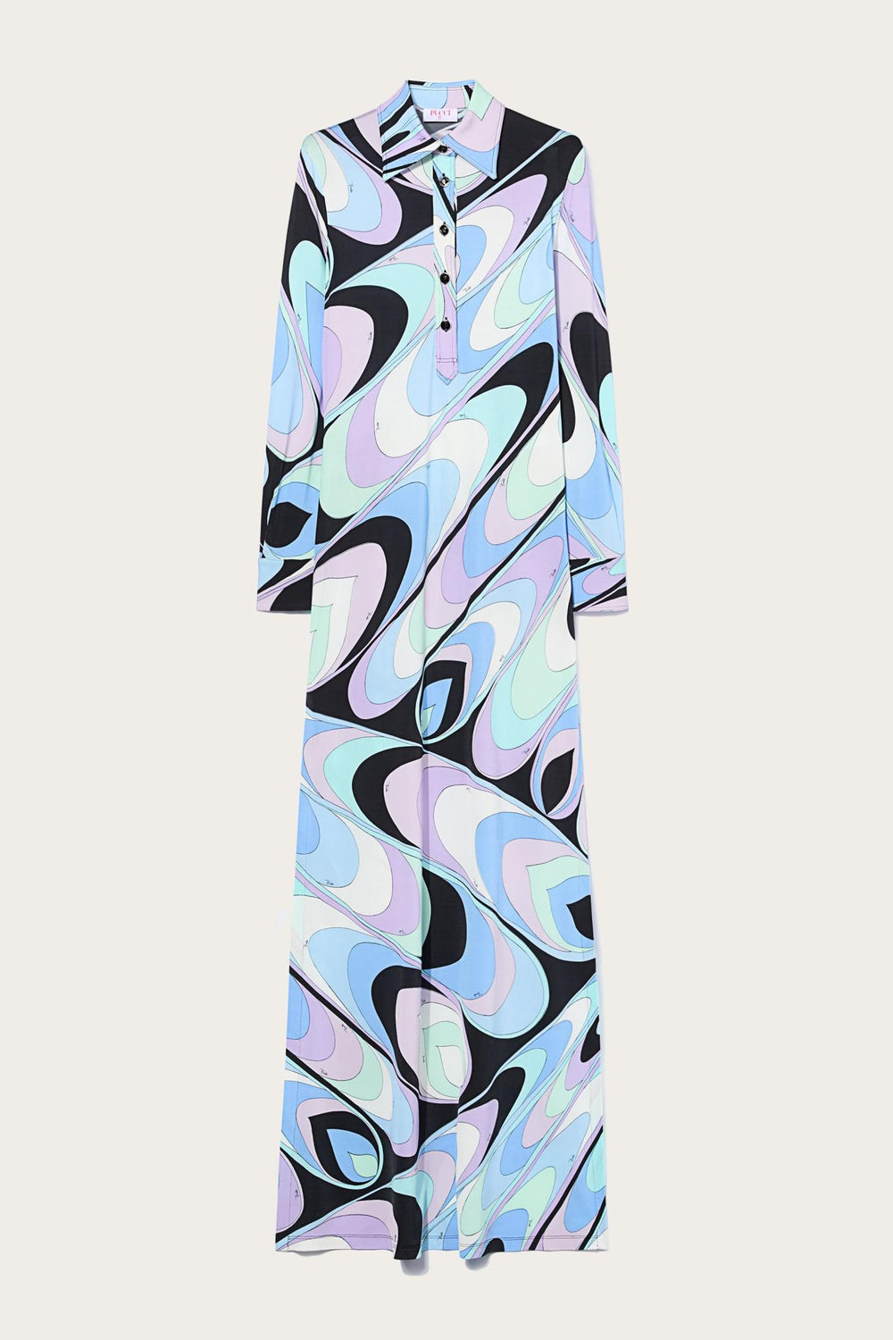 PUCCI Dresses | Women Onde-Print Shirt Dress
