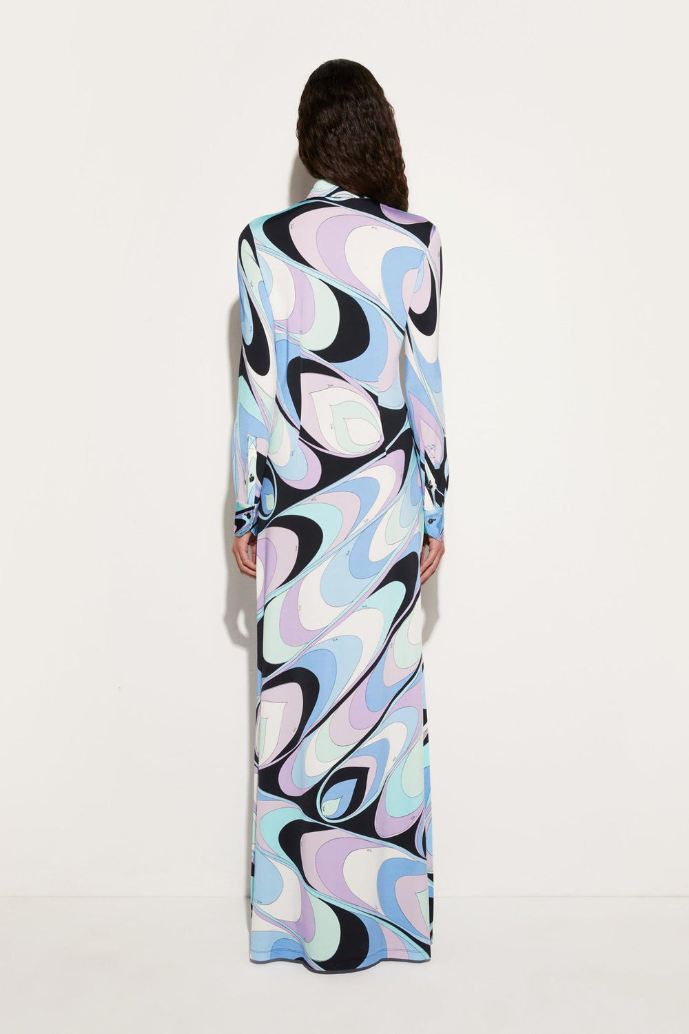 PUCCI Dresses | Women Onde-Print Shirt Dress