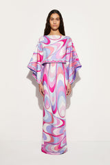 PUCCI Dresses | Women Onde-Print Silk Dress