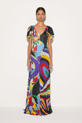 PUCCI Dresses | Women Orchidee And Iride-Print Dress