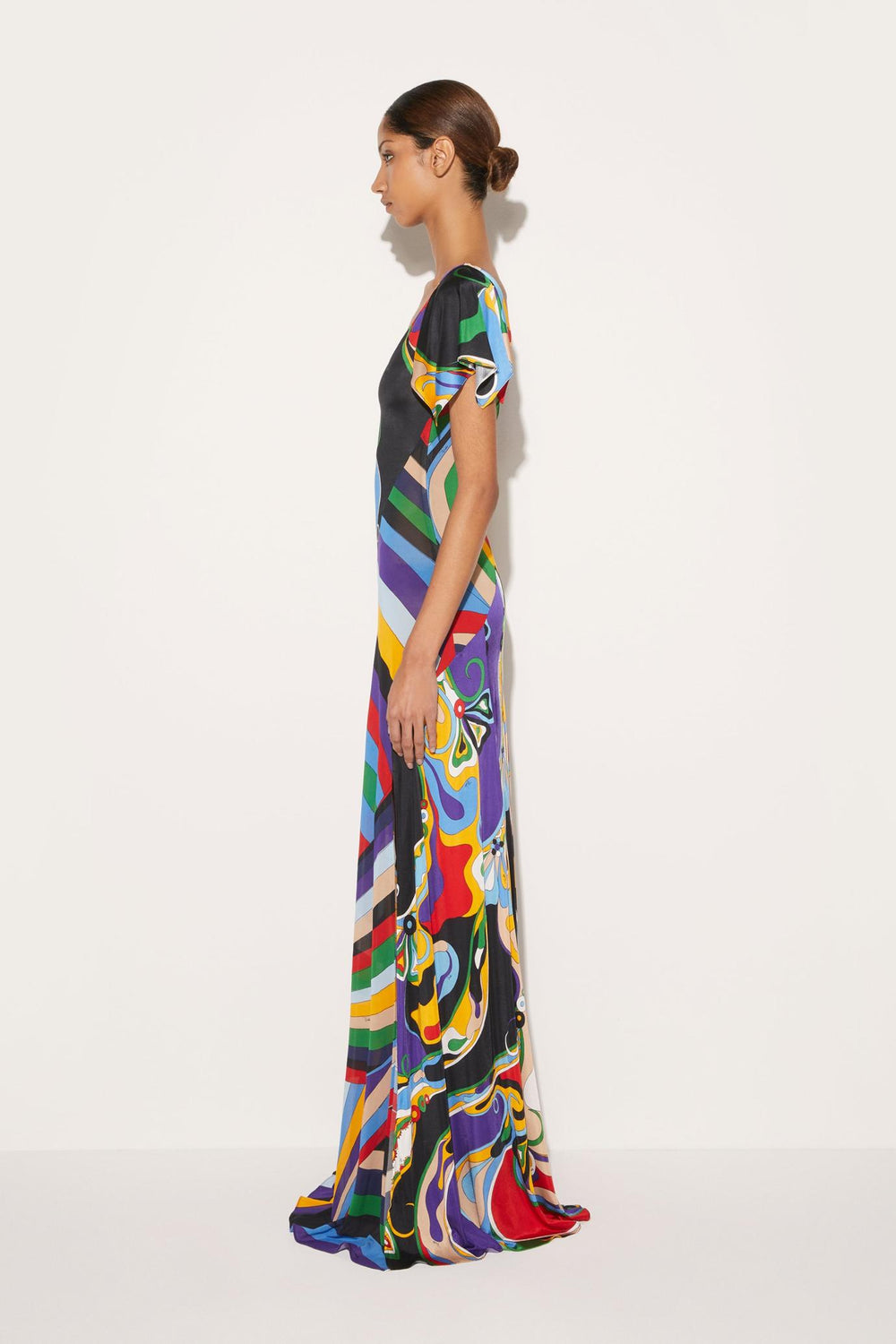 PUCCI Dresses | Women Orchidee And Iride-Print Dress
