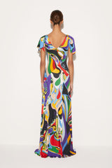 PUCCI Dresses | Women Orchidee And Iride-Print Dress