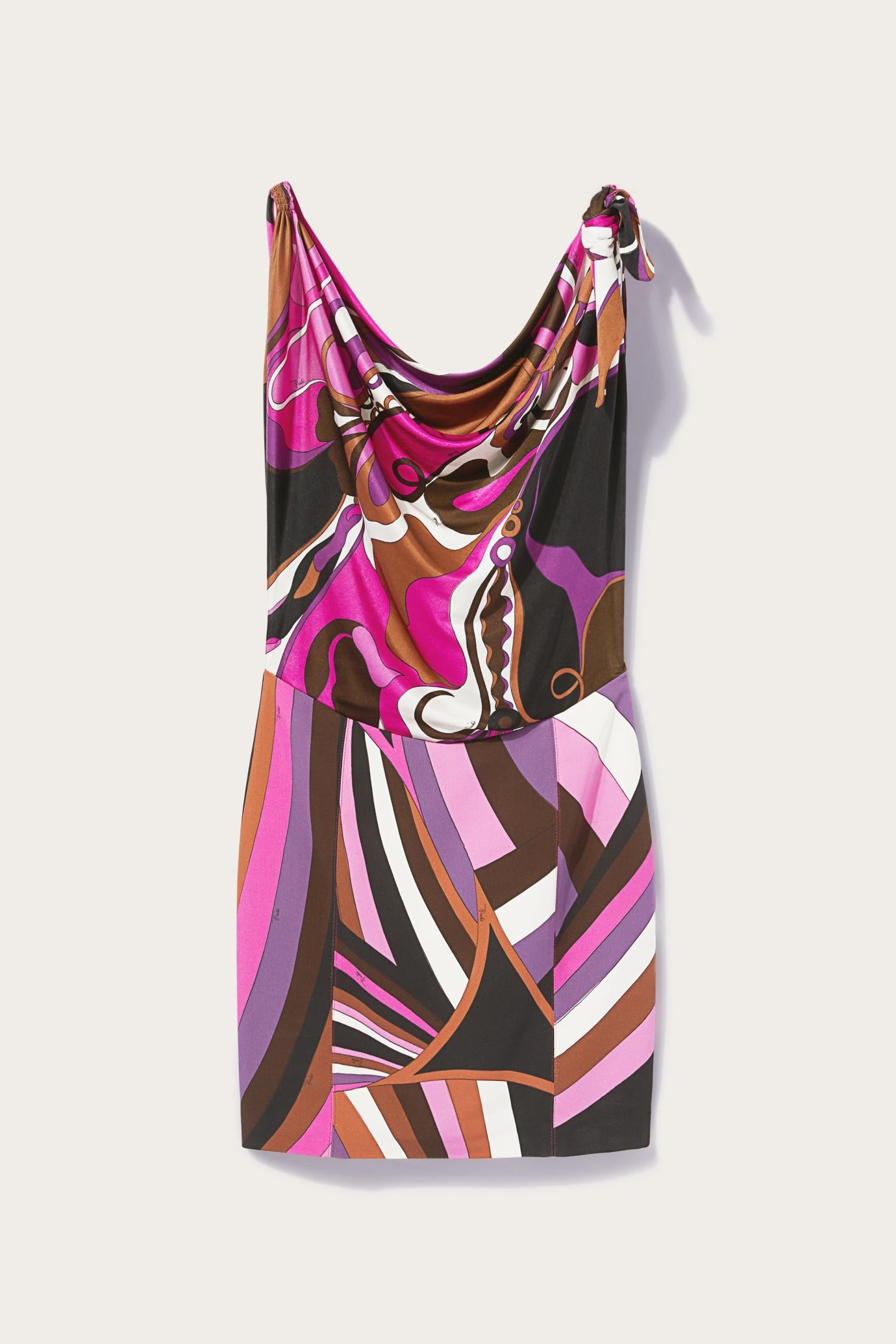 PUCCI Dresses | Women Orchidee And Iride Print Mini Dress