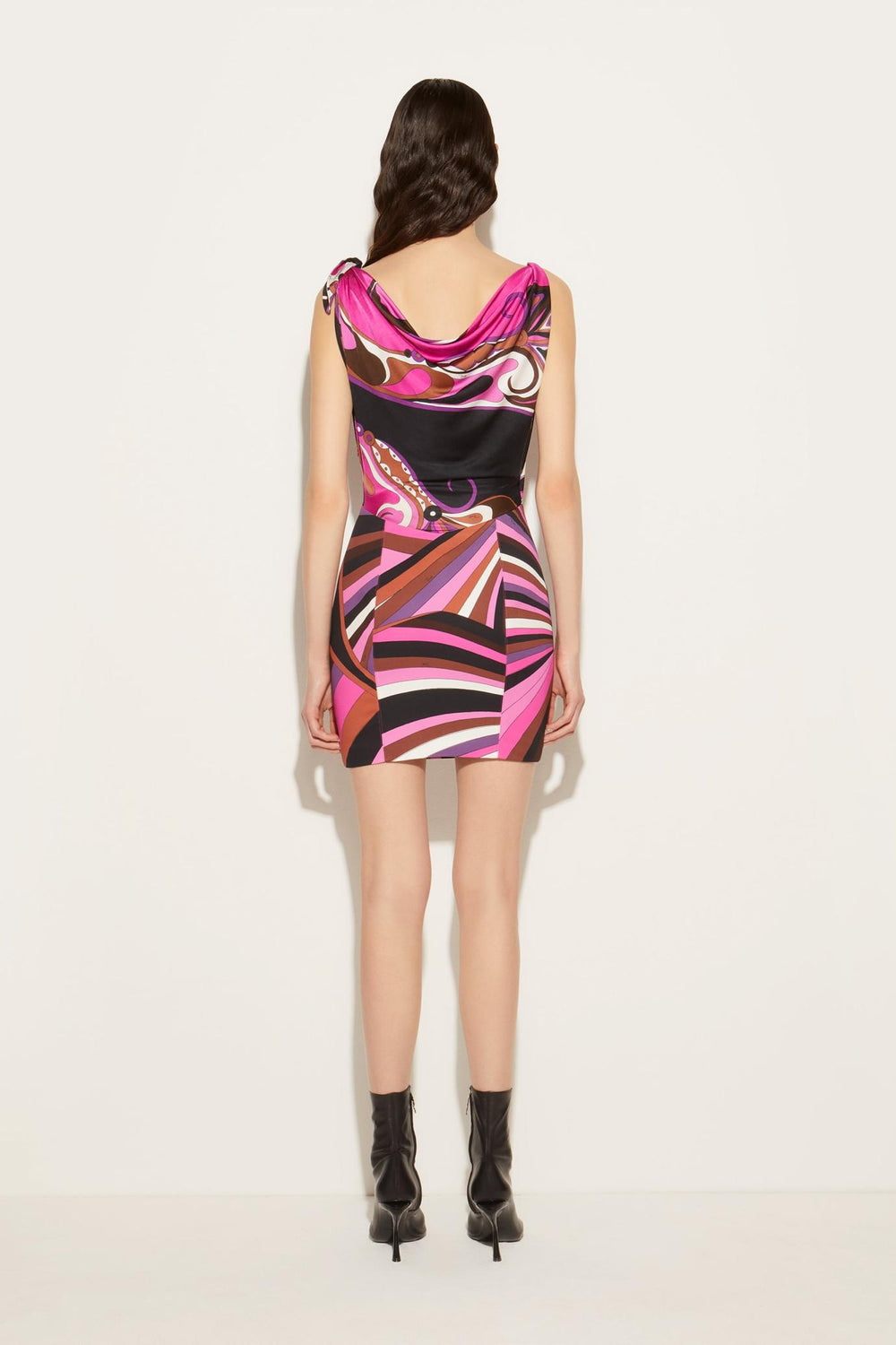 PUCCI Dresses | Women Orchidee And Iride Print Mini Dress