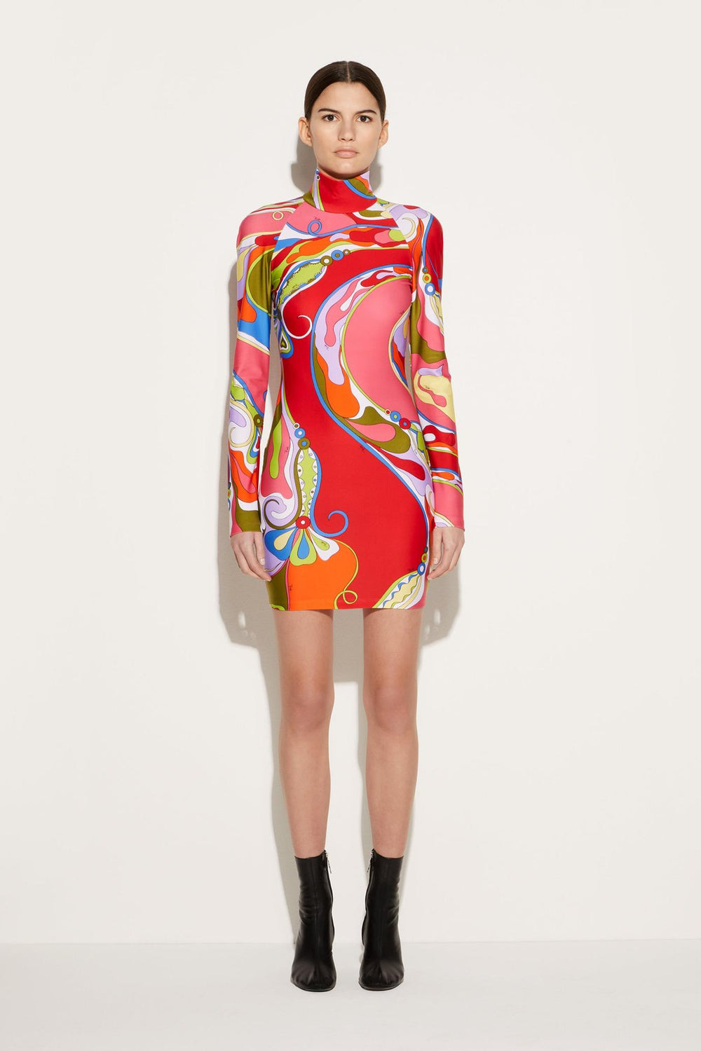 PUCCI Dresses | Women Orchidee-Print Mini Dress