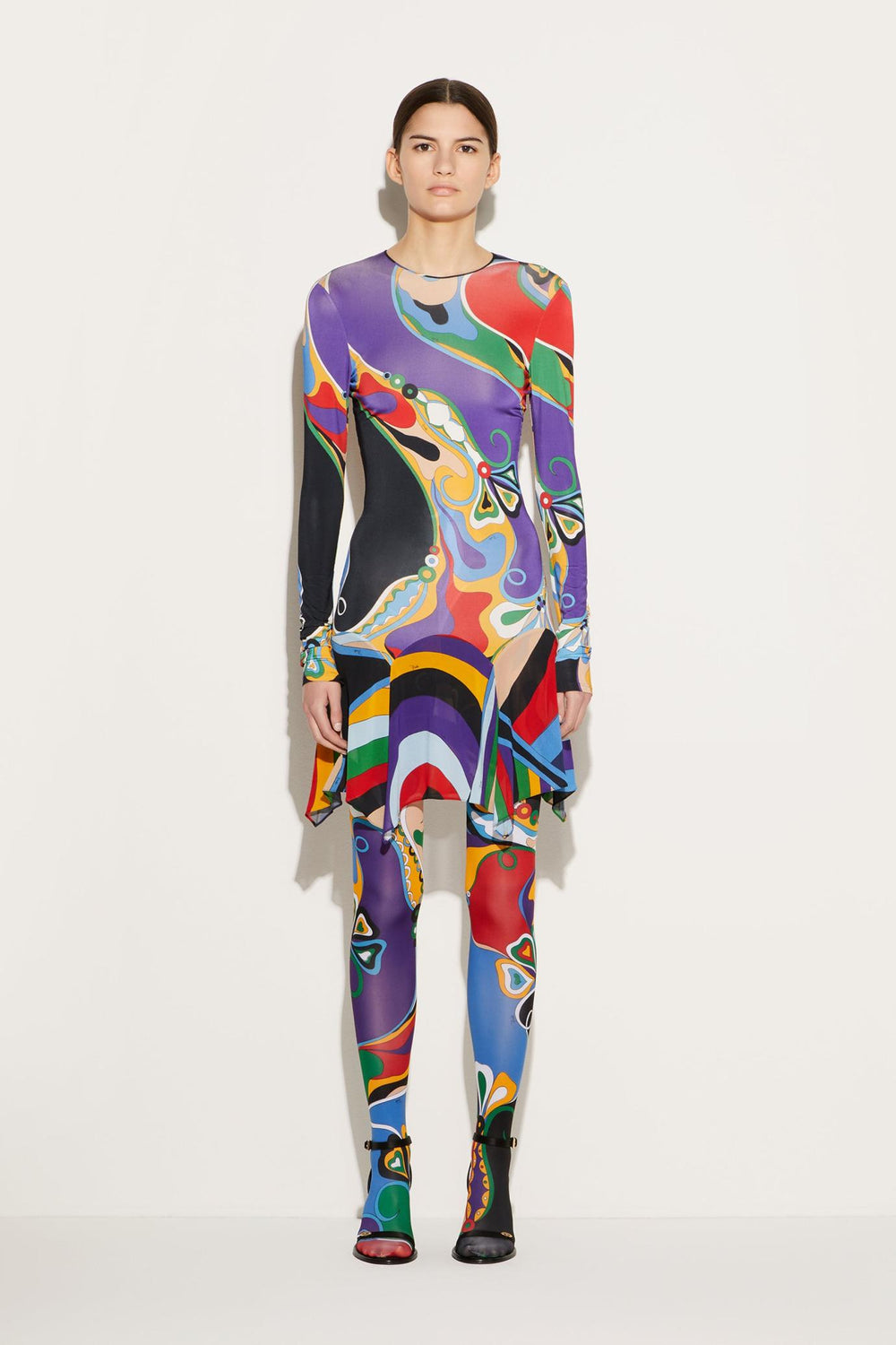 PUCCI Dresses | Women Orchidee-Print Mini Dress