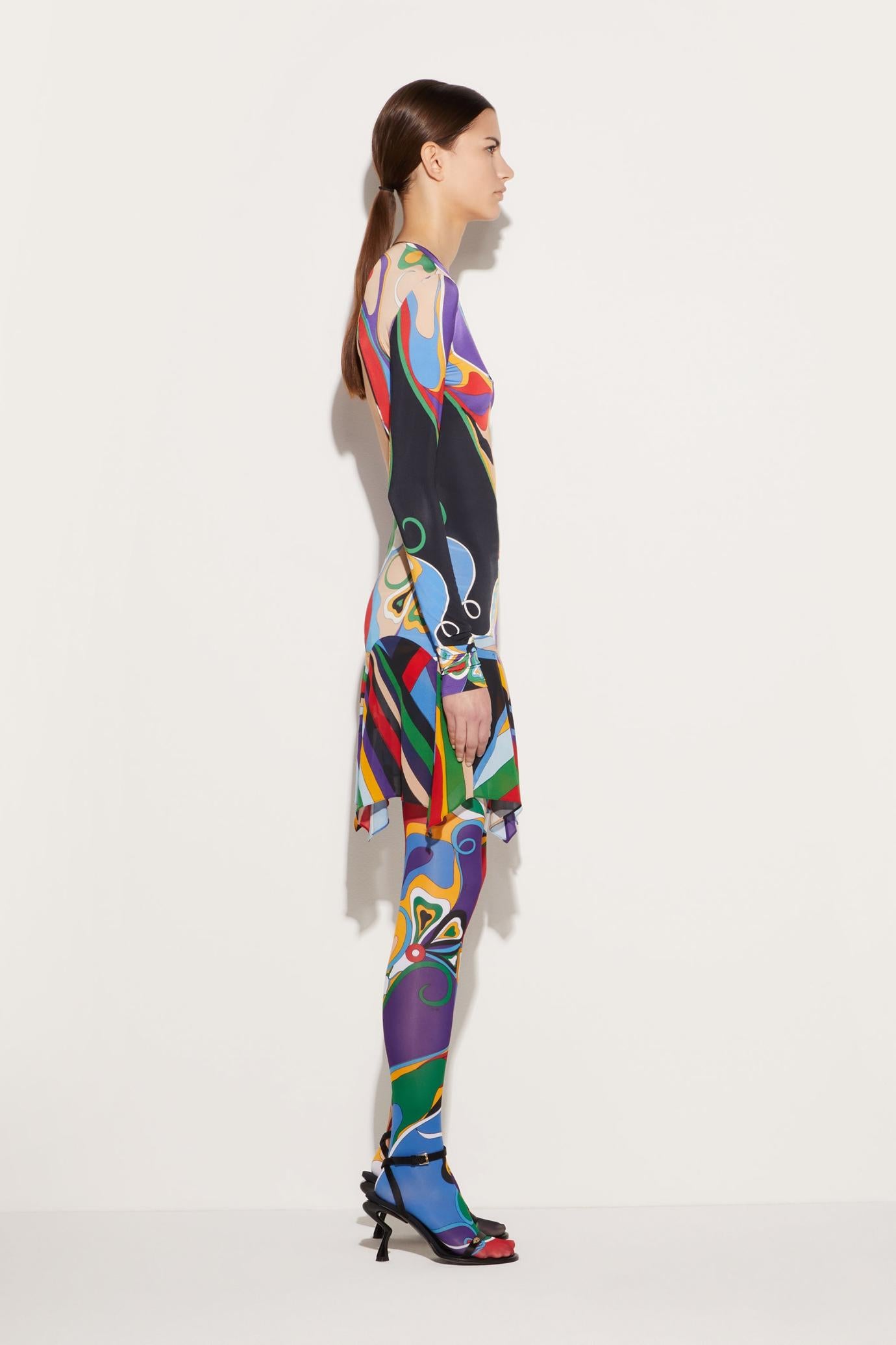 PUCCI Dresses | Women Orchidee-Print Mini Dress