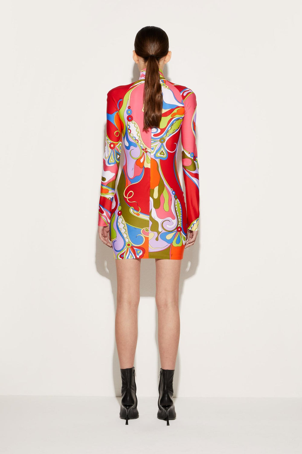 PUCCI Dresses | Women Orchidee-Print Mini Dress