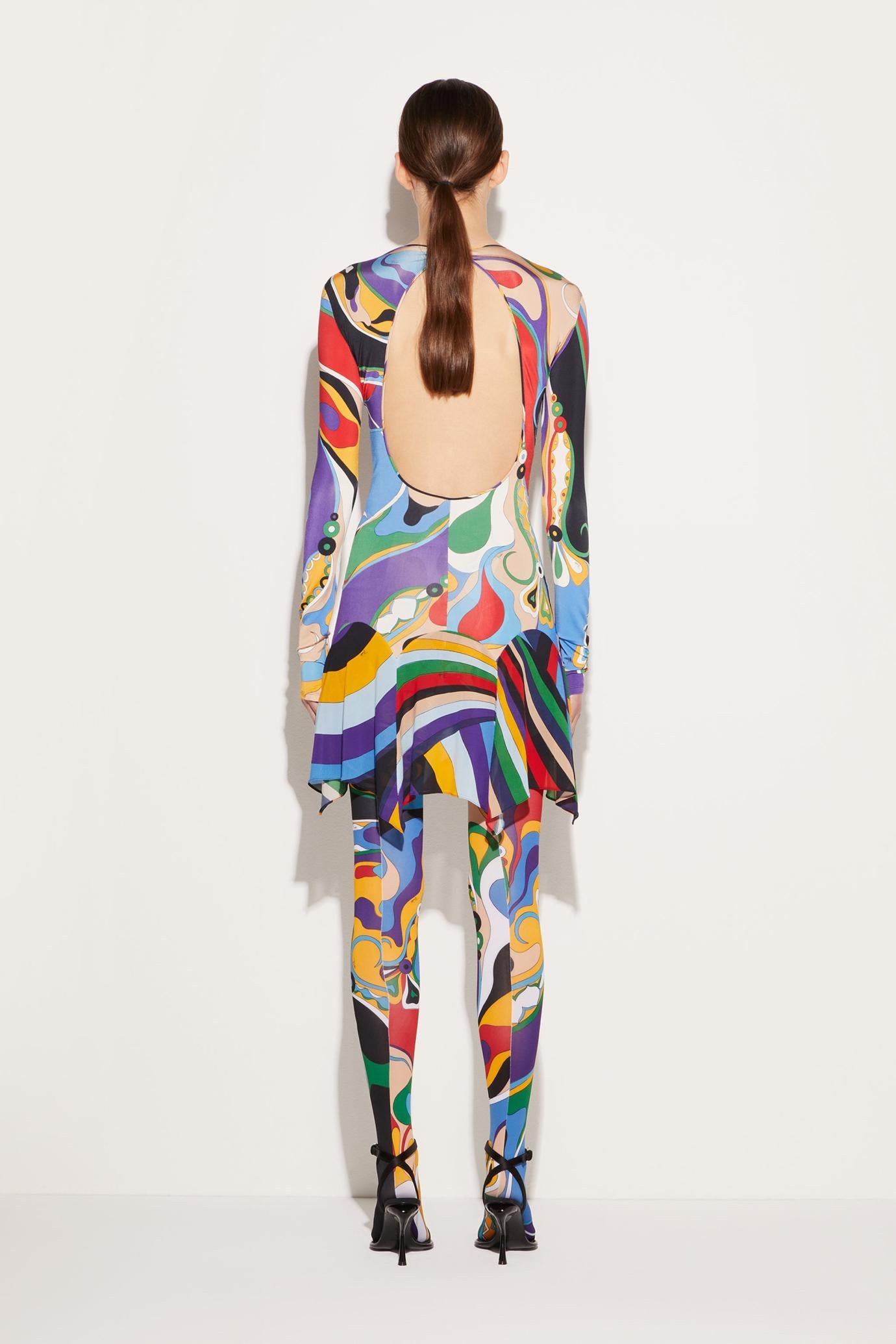PUCCI Dresses | Women Orchidee-Print Mini Dress