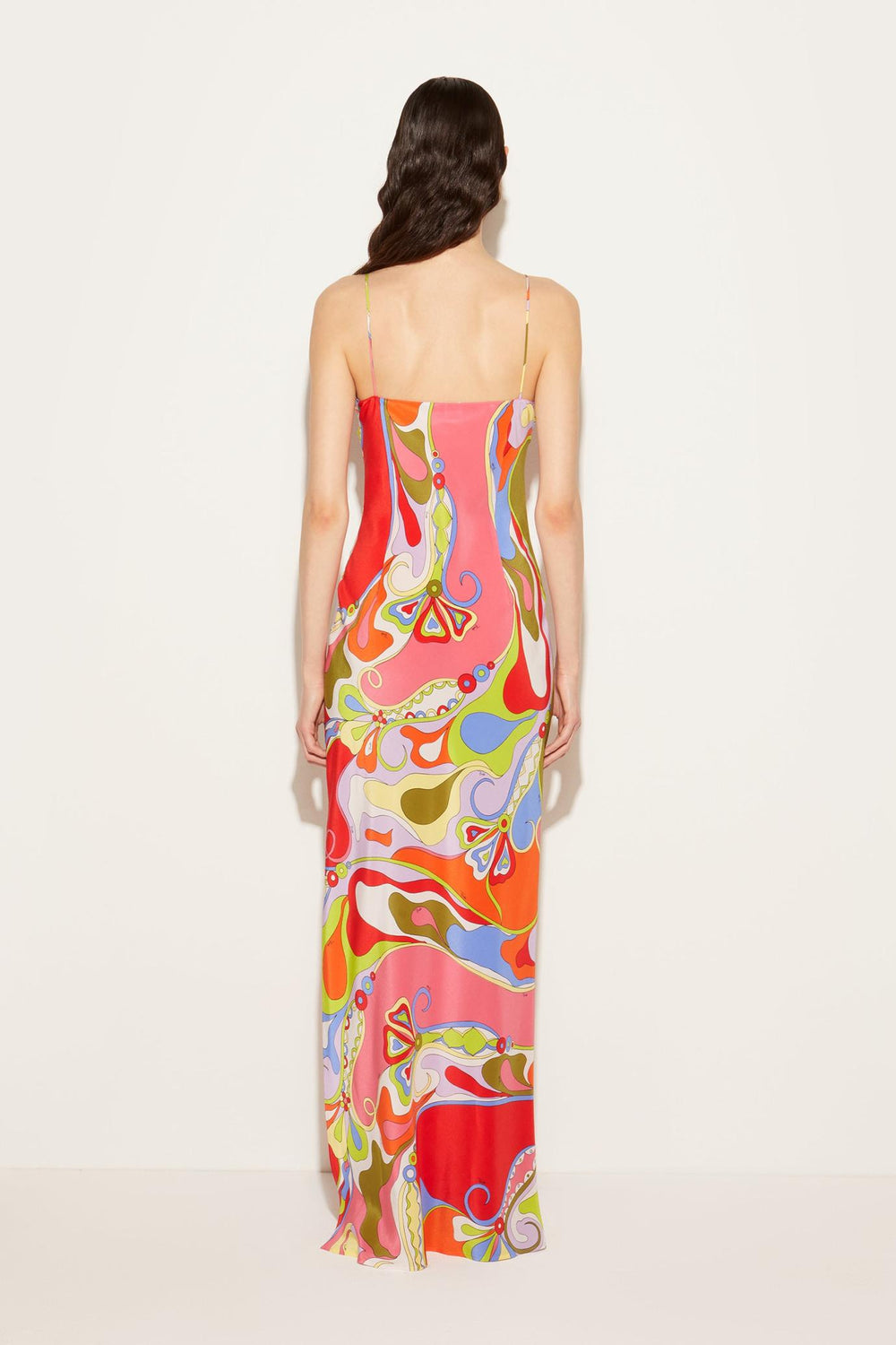 PUCCI Dresses | Women Orchidee-Print Silk Dress
