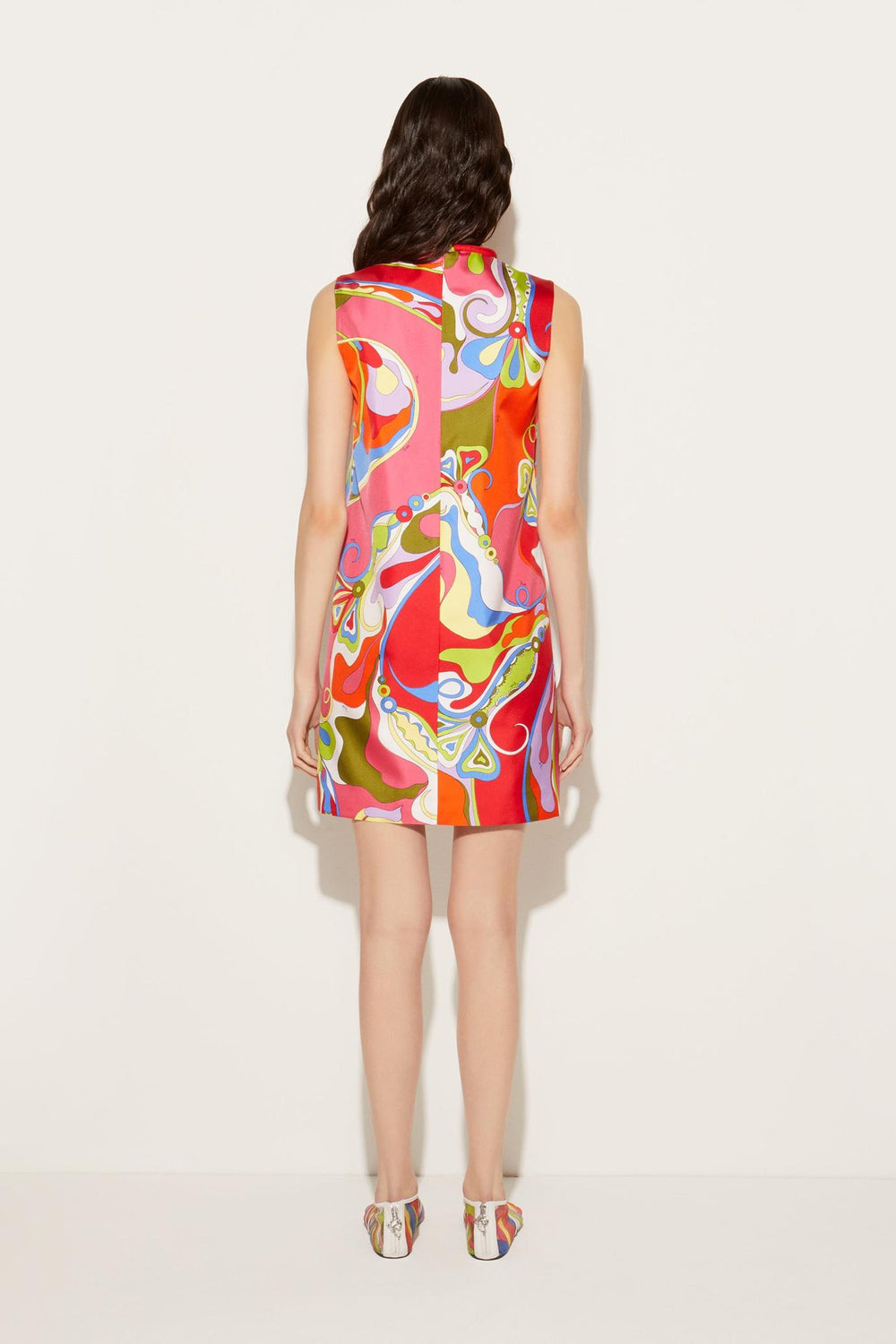 PUCCI Dresses | Women Orchidee-Print Silk-Twill Dress