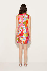 PUCCI Dresses | Women Orchidee-Print Silk-Twill Dress
