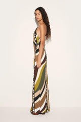 PUCCI Dresses | Women Pesci-Print Halterneck Long Dress