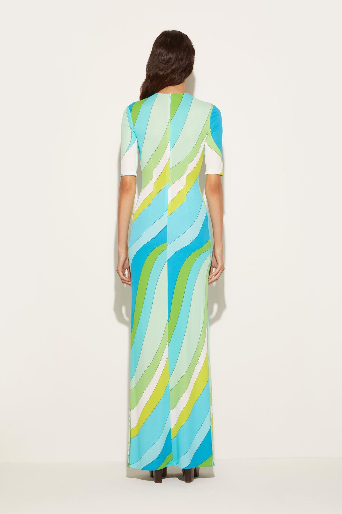 PUCCI Dresses | Women Pesci-Print Long Dress