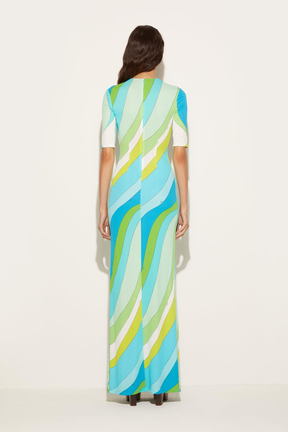 PUCCI Dresses | Women Pesci-Print Long Dress