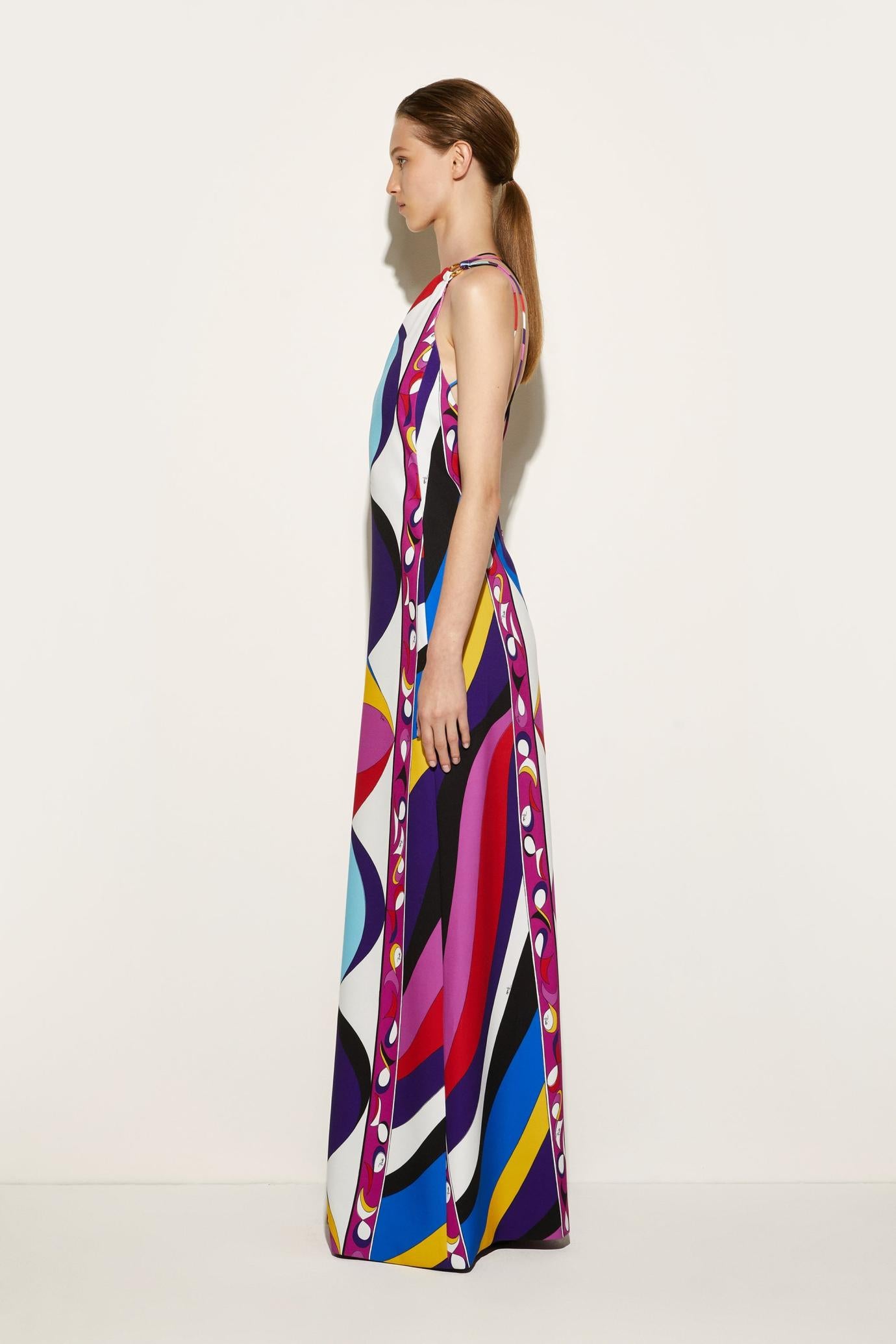 PUCCI Dresses | Women Pesci-Print One-Shoulder Dress