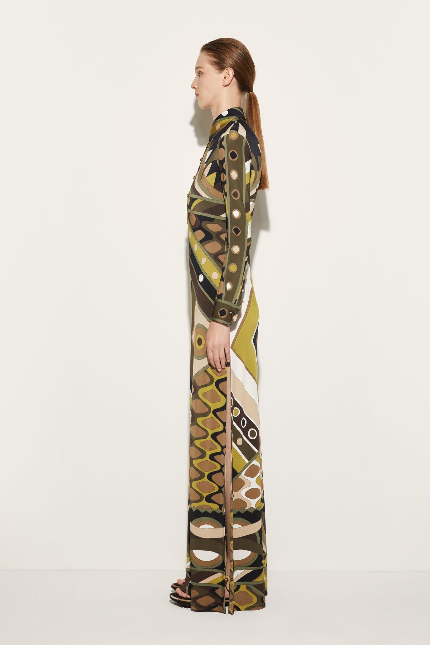 PUCCI Dresses | Women Vivara-Print Long Dress