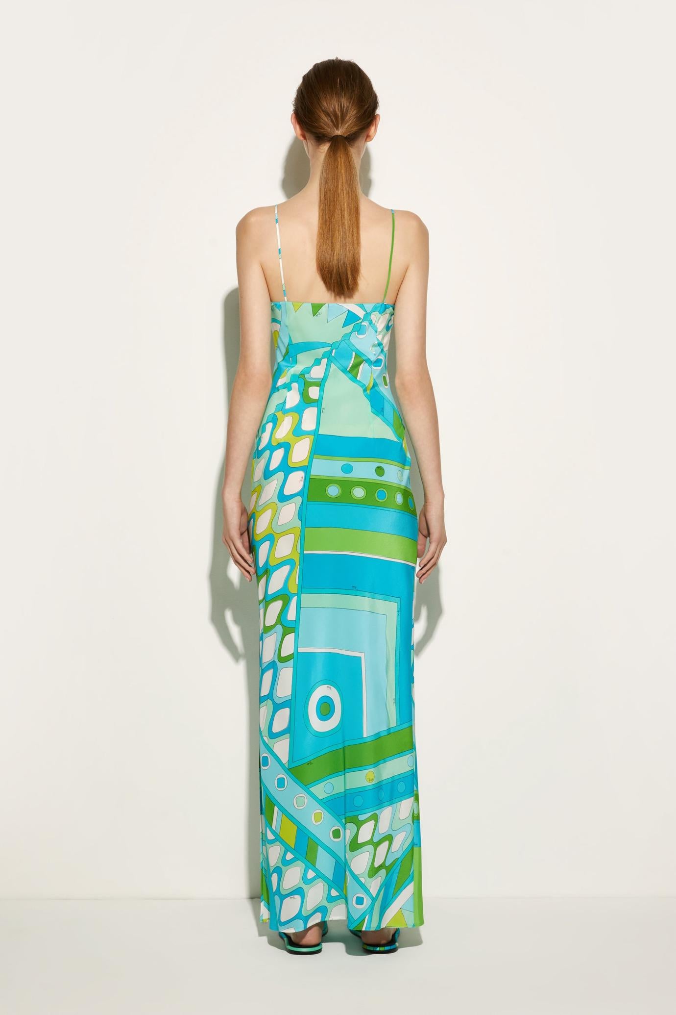 PUCCI Dresses | Women Vivara-Print Silk Dress