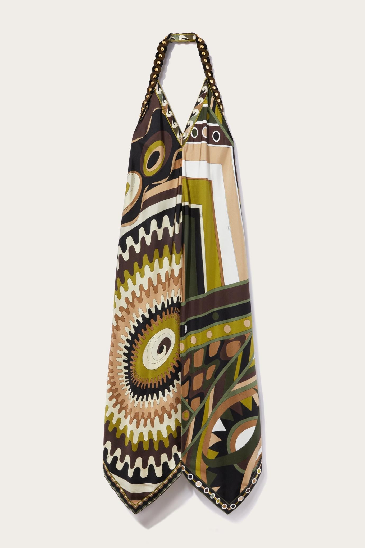 PUCCI Dresses | Women Vivara-Print Silk-Twill Dress