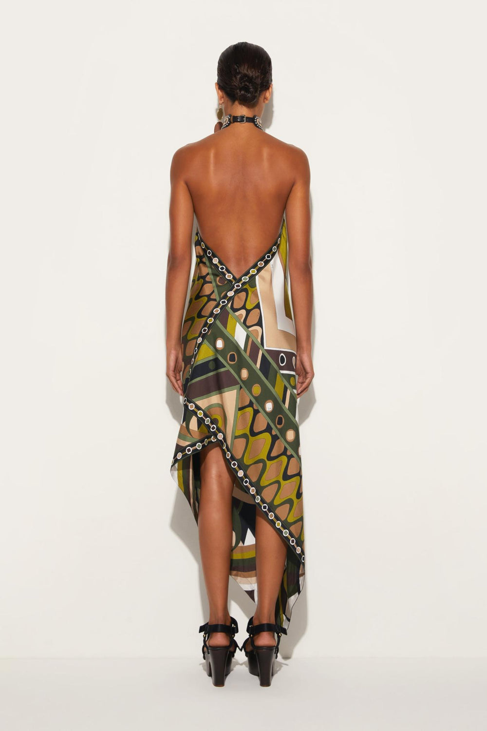 PUCCI Dresses | Women Vivara-Print Silk-Twill Dress