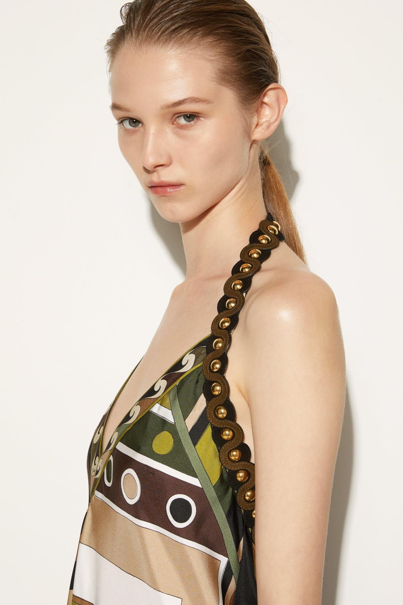 PUCCI Dresses | Women Vivara-Print Silk-Twill Dress