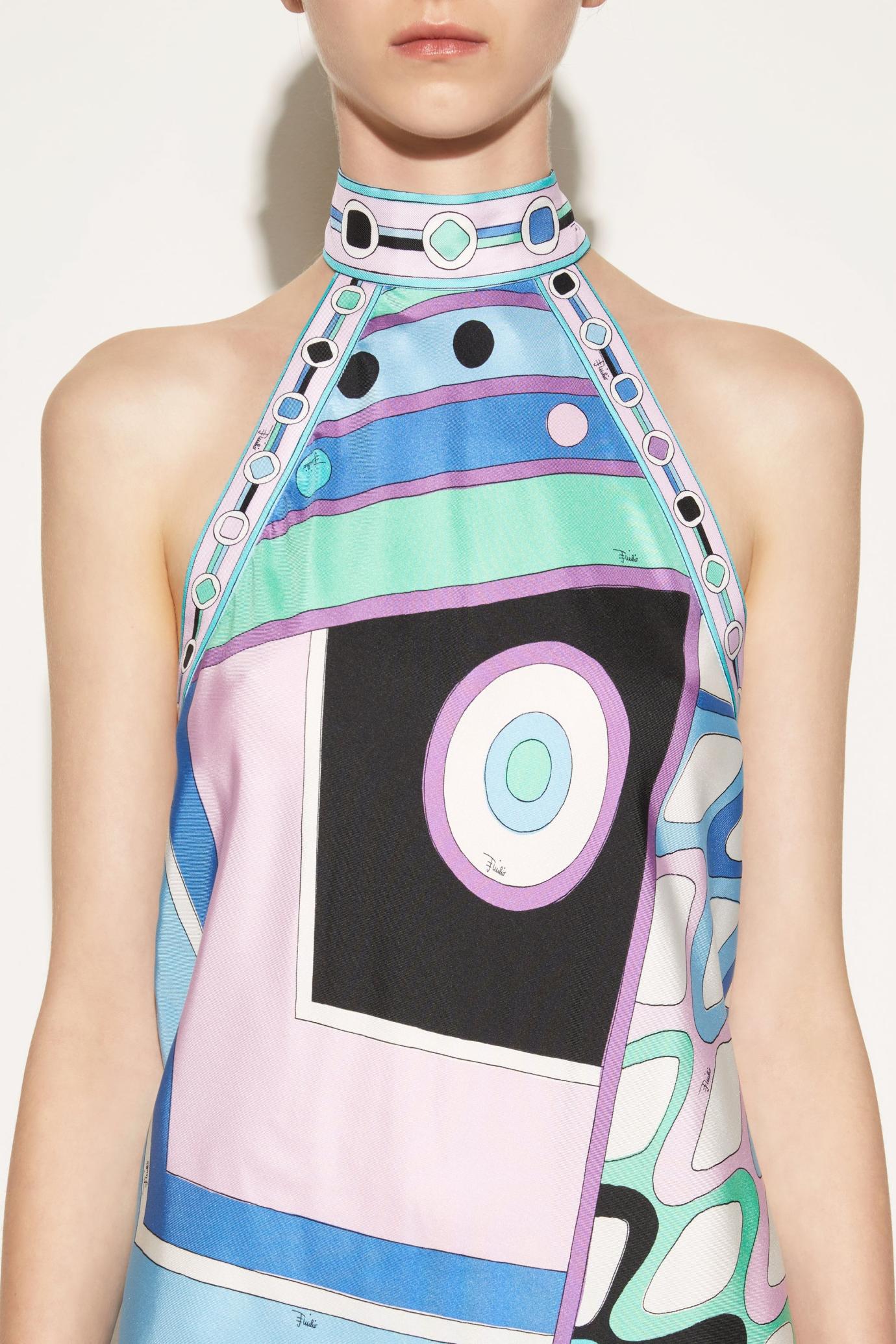PUCCI Dresses | Women Vivara-Print Silk-Twill Dress