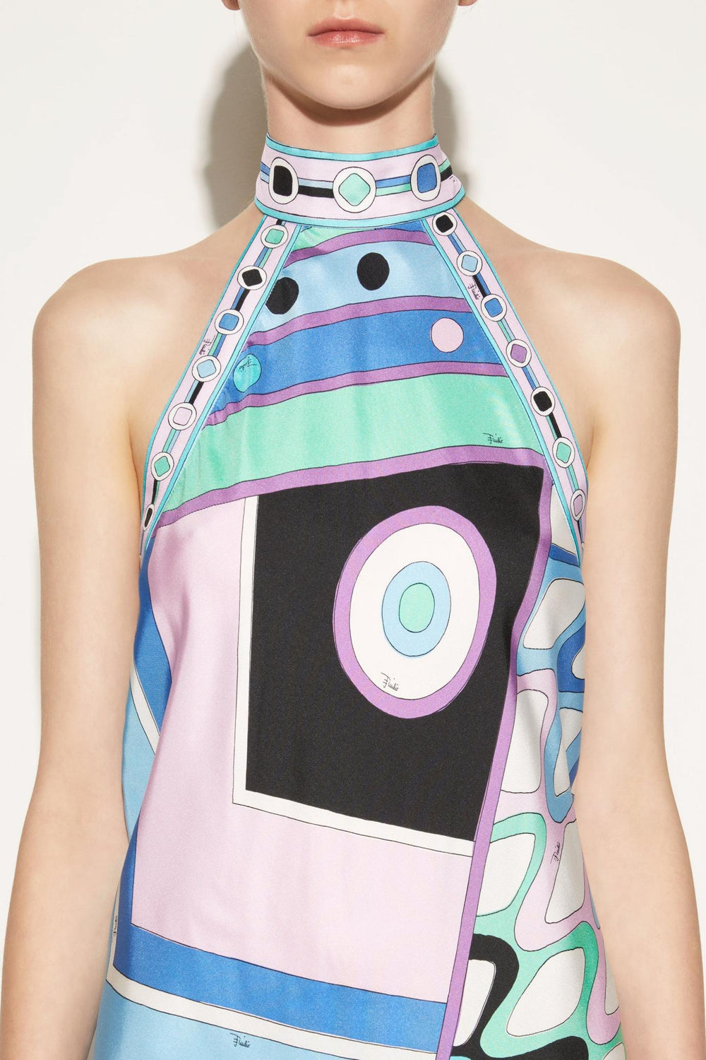 PUCCI Dresses | Women Vivara-Print Silk-Twill Dress