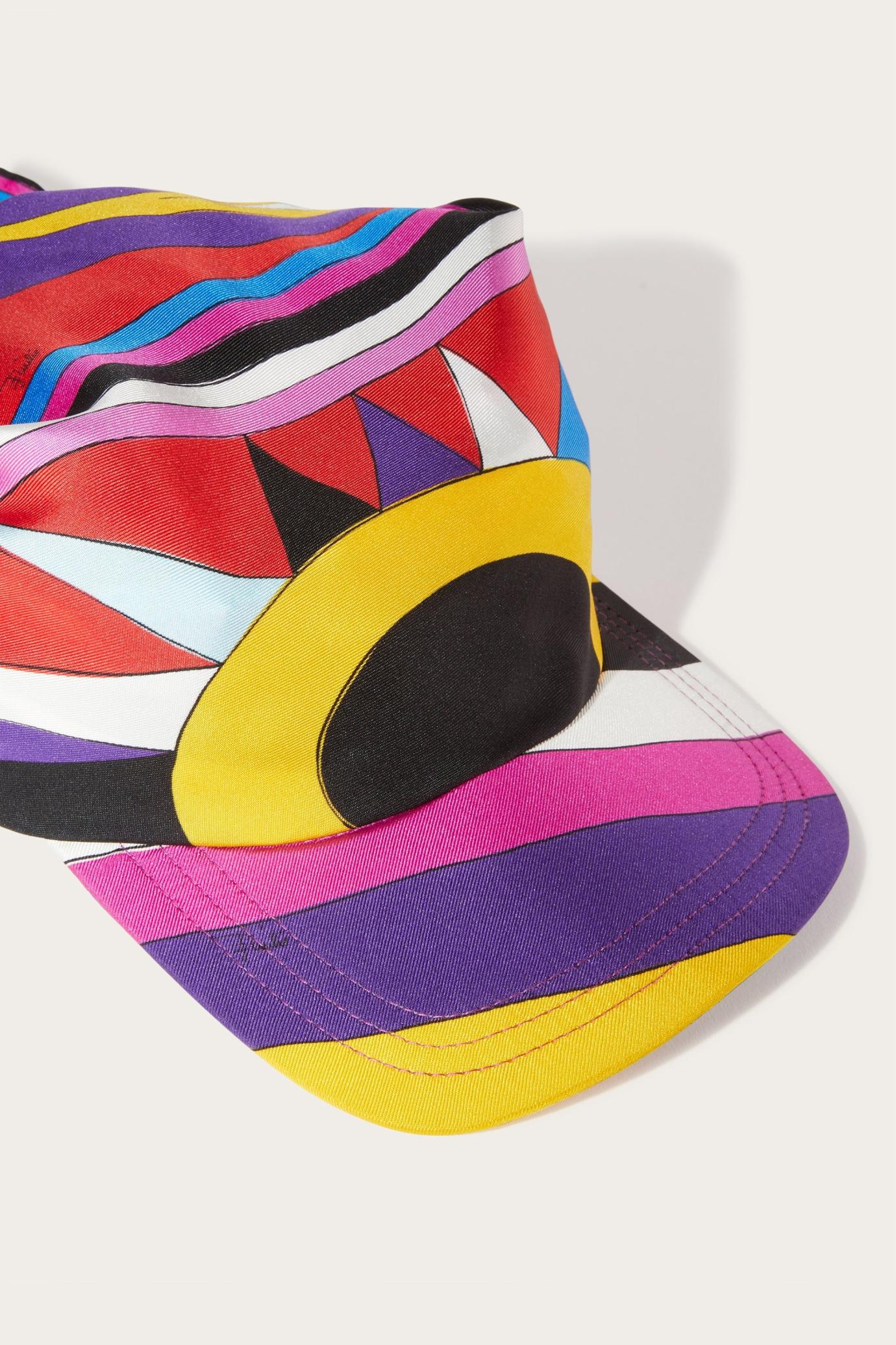 PUCCI Hats And Hair Accessories | Women Cigni And Iride-Print Silk-Twill Cap