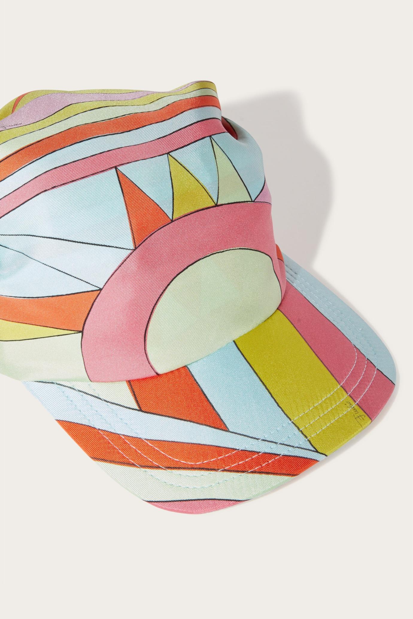 PUCCI Hats And Hair Accessories | Women Cigni And Iride-Print Silk-Twill Cap