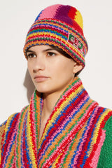 PUCCI Hats And Hair Accessories | Women Colourblock Wool Beanie Hat