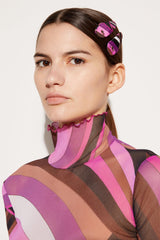 PUCCI Hats And Hair Accessories | Women Iride-Print Hair Clips
