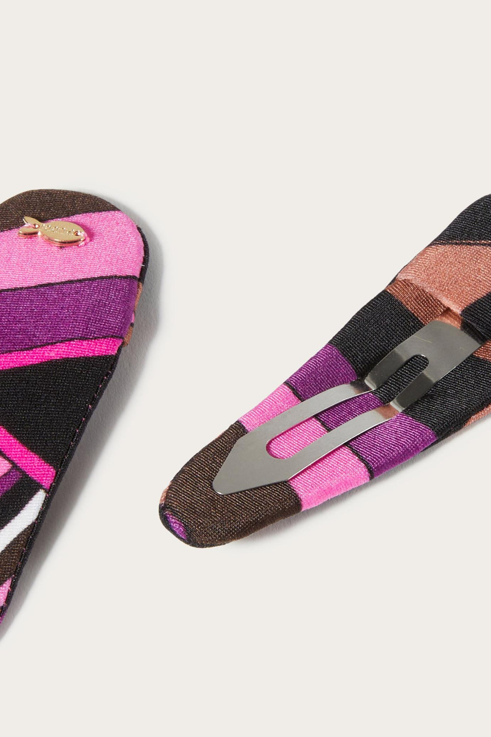 PUCCI Hats And Hair Accessories | Women Iride-Print Hair Clips