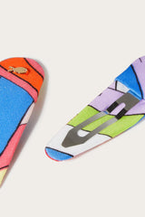 PUCCI Hats And Hair Accessories | Women Iride-Print Hair Clips