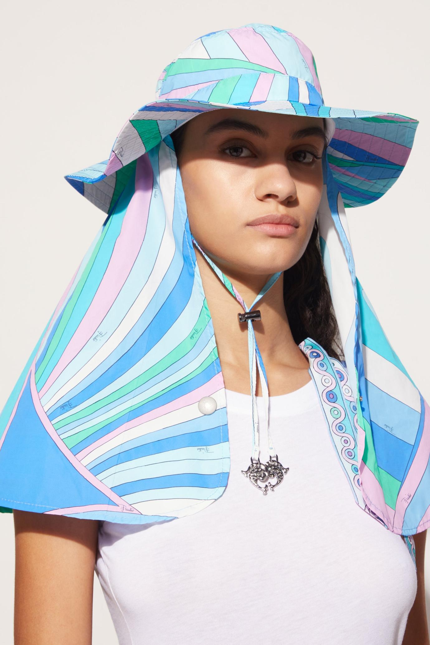 PUCCI Hats And Hair Accessories | Women Iride-Print Safari Hat
