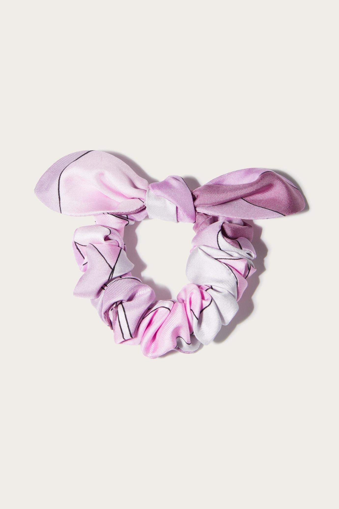 PUCCI Hats And Hair Accessories | Women Iride-Print Silk Hair Tie