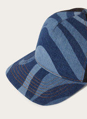 PUCCI Hats And Hair Accessories | Women Marmo-Print Denim Trucker Hat