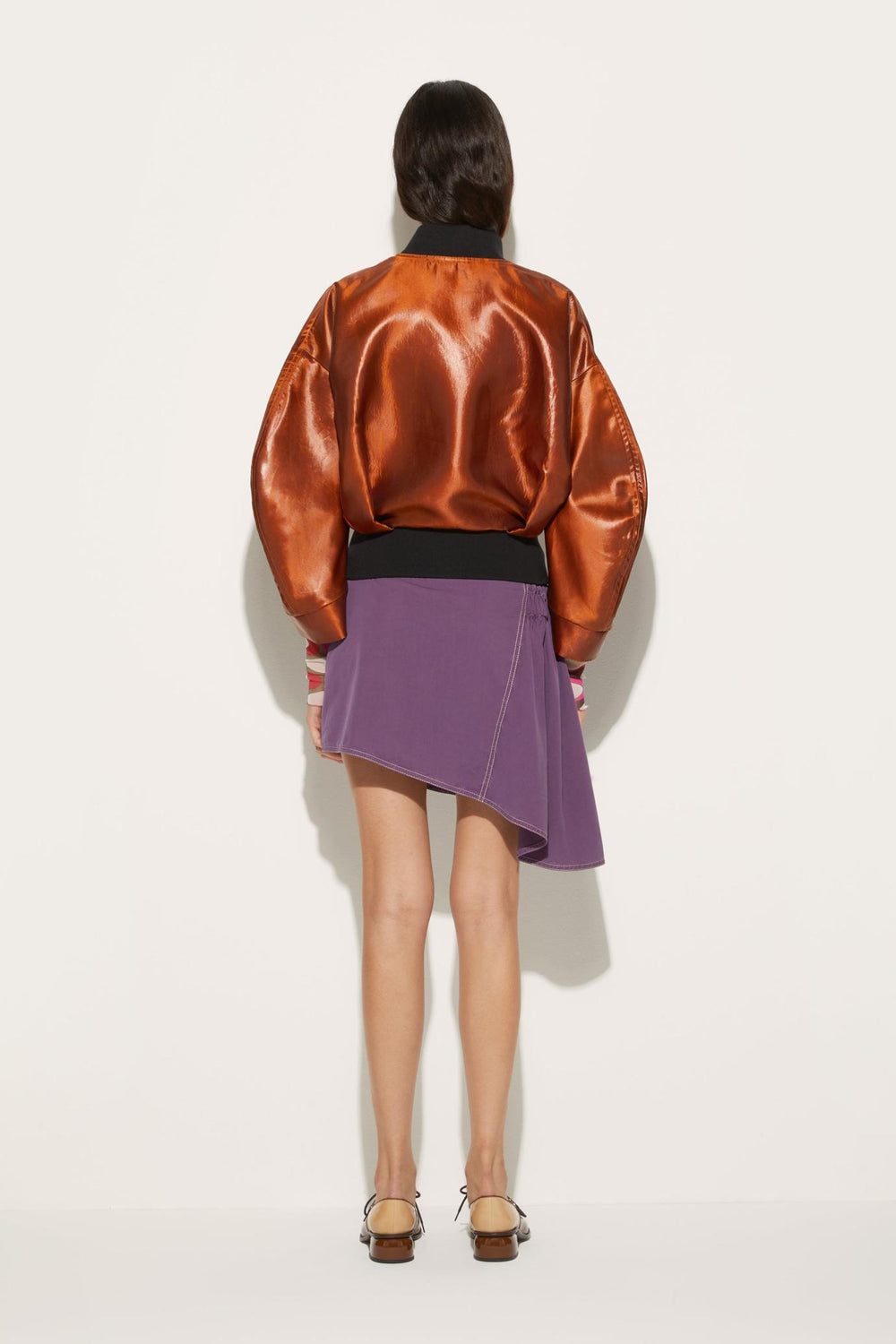 PUCCI Jackets | Women Leather-Effect Bomber Jacket