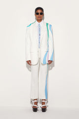 PUCCI Jackets | Women Marmo-Print Single-Breasted Blazer