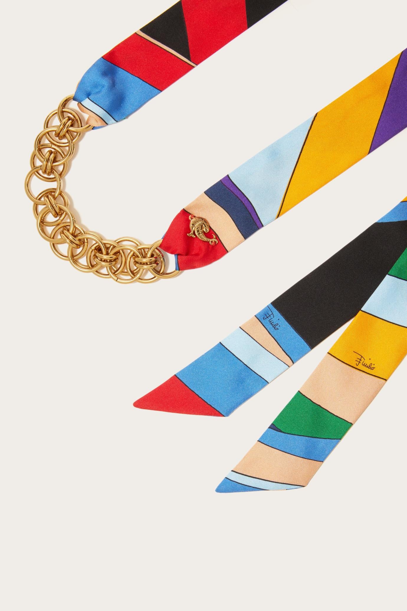 PUCCI Jewellery | Women Iride-Print Chain Necklace