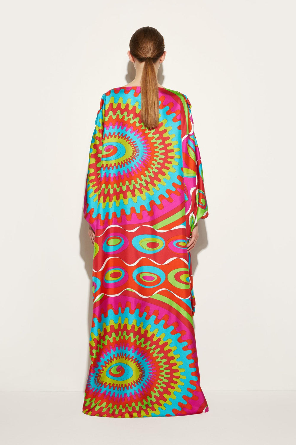 PUCCI Kaftans | Women Bersaglio-Print Silk-Twill Kaftan
