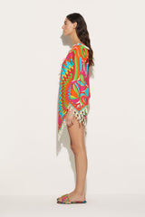 PUCCI Kaftans | Women Bersaglio-Print Tassel-Trim Kaftan