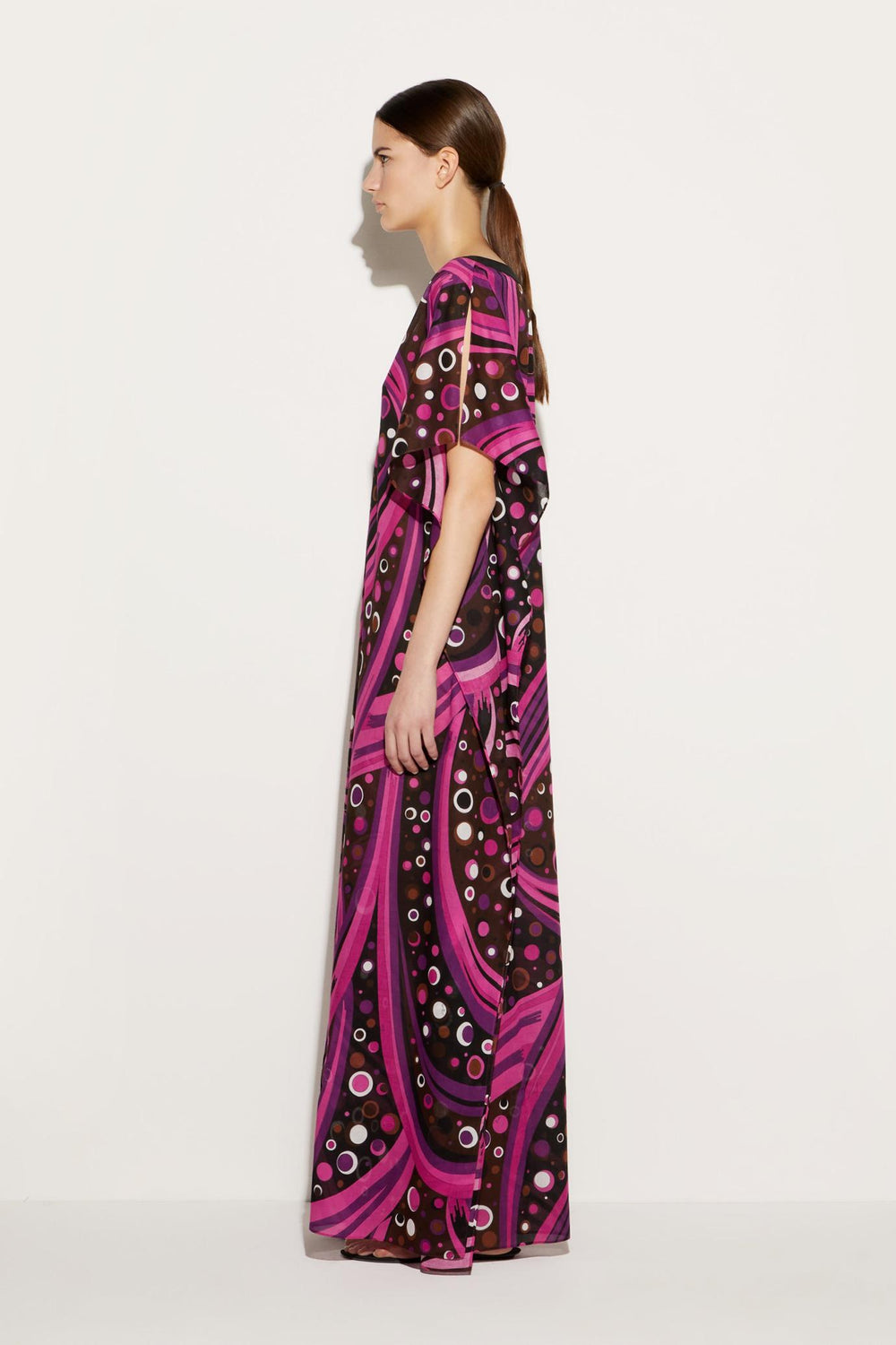 PUCCI Kaftans | Women Fontane-Print Belted Cotton Kaftan