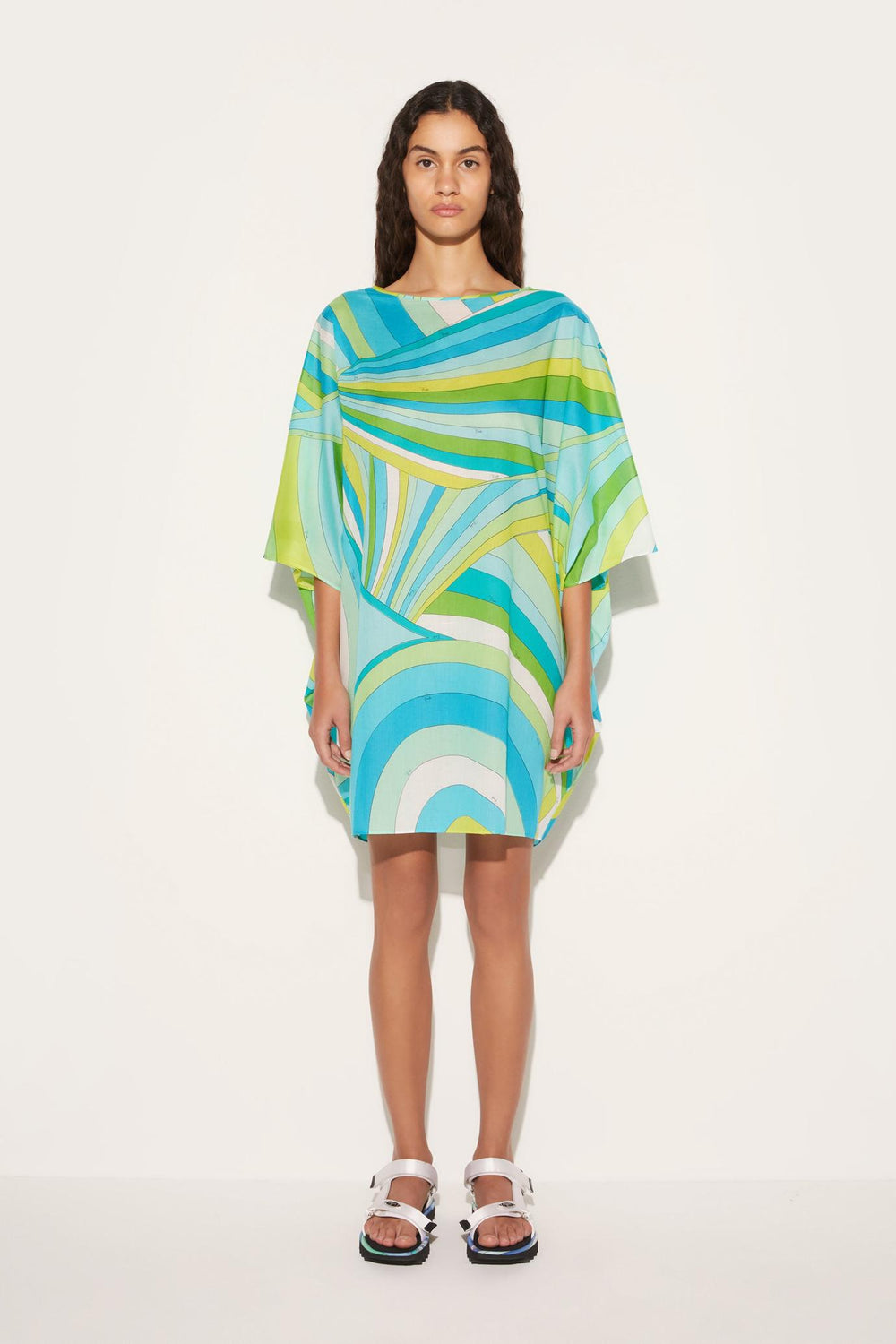 PUCCI Kaftans | Women Iride-Print Cotton Kaftan