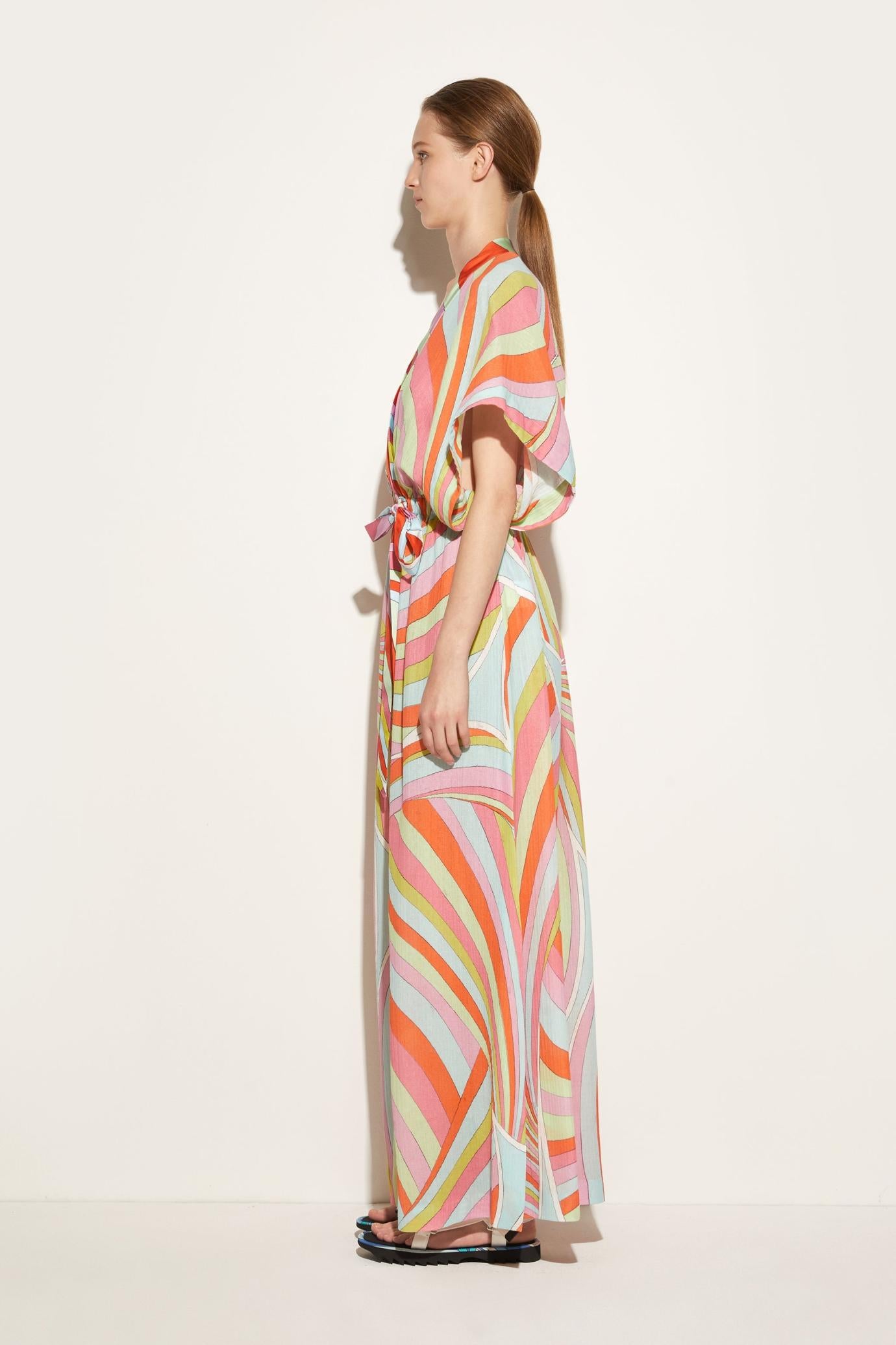 PUCCI Kaftans | Women Iride-Print Cotton Kaftan