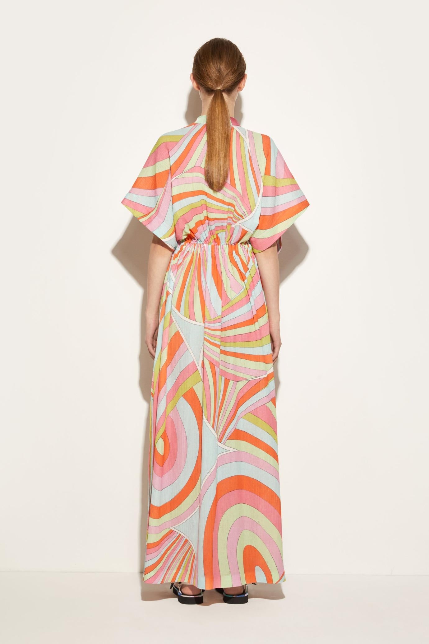PUCCI Kaftans | Women Iride-Print Cotton Kaftan