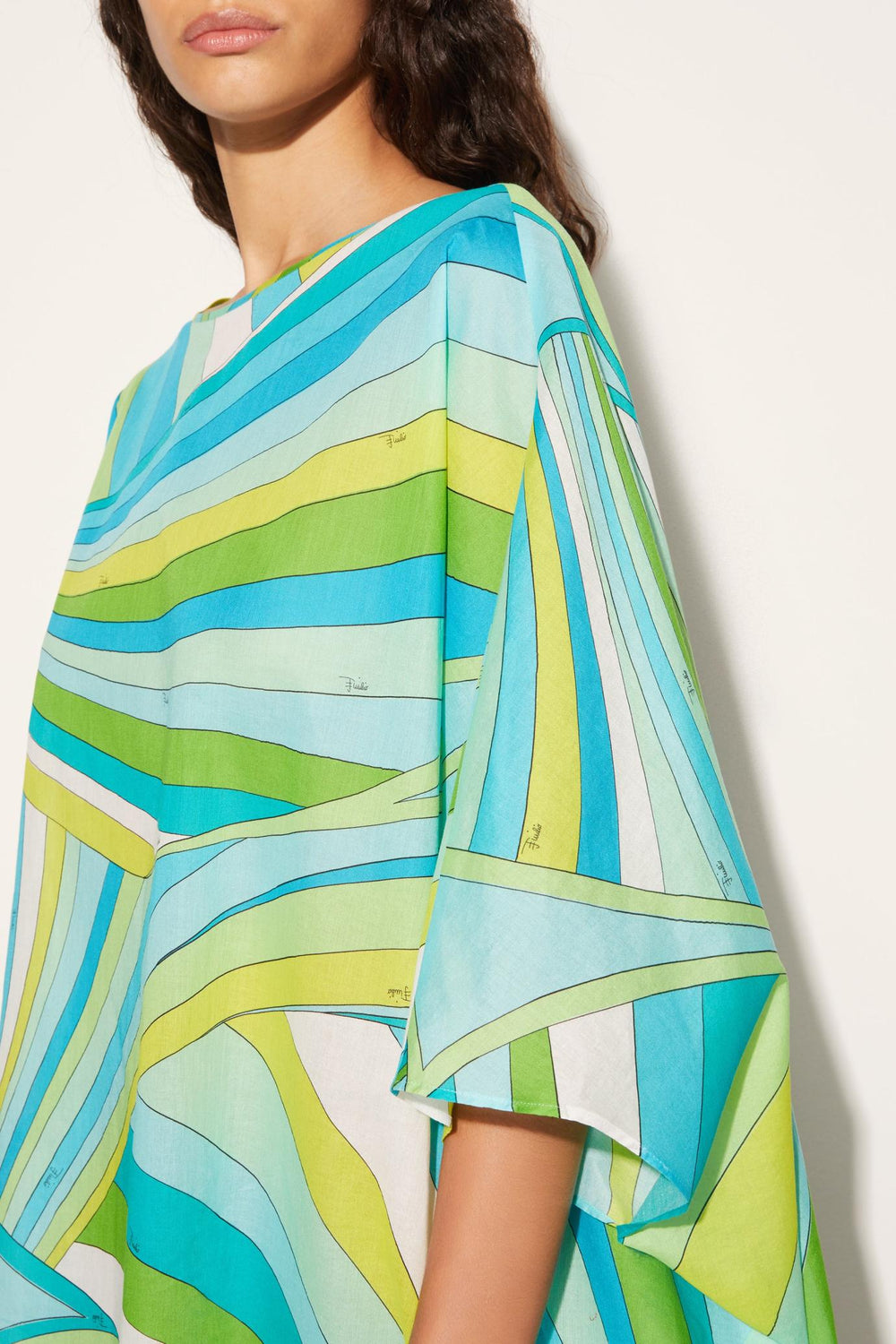 PUCCI Kaftans | Women Iride-Print Cotton Kaftan