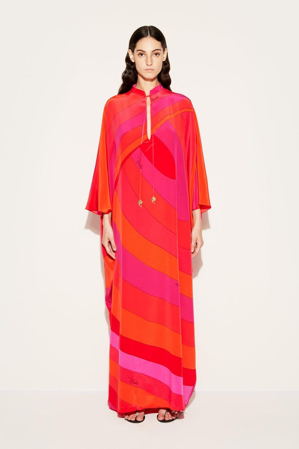 PUCCI Kaftans | Women Iride-Print Silk Kaftan
