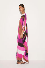 PUCCI Kaftans | Women Iride-Print Silk Kaftan