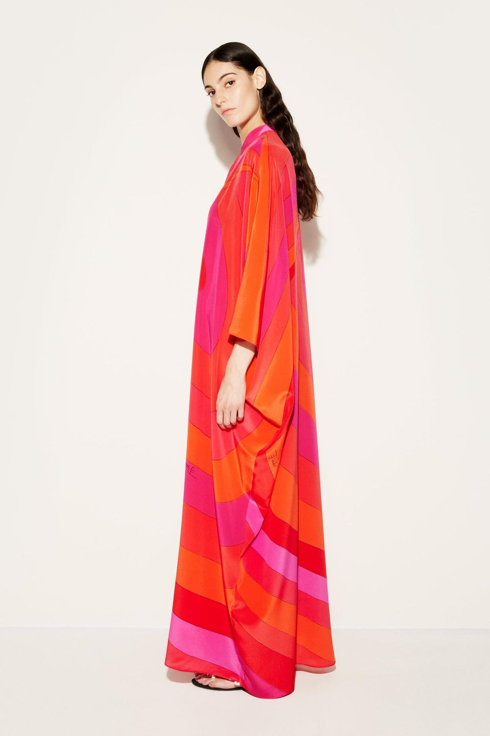 PUCCI Kaftans | Women Iride-Print Silk Kaftan